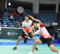 [Korea Masters 2022] Adnan/Mychelle Langsung Kandas di Babak Awal